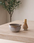 Matcha Chawan and Chasen (Whisk) Holder Set