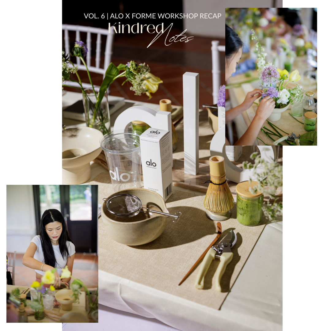 Vol. 6 A Moment of Stillness: Alo x Forme Workshop Recap