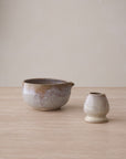 Matcha Chawan and Chasen (Whisk) Holder Set